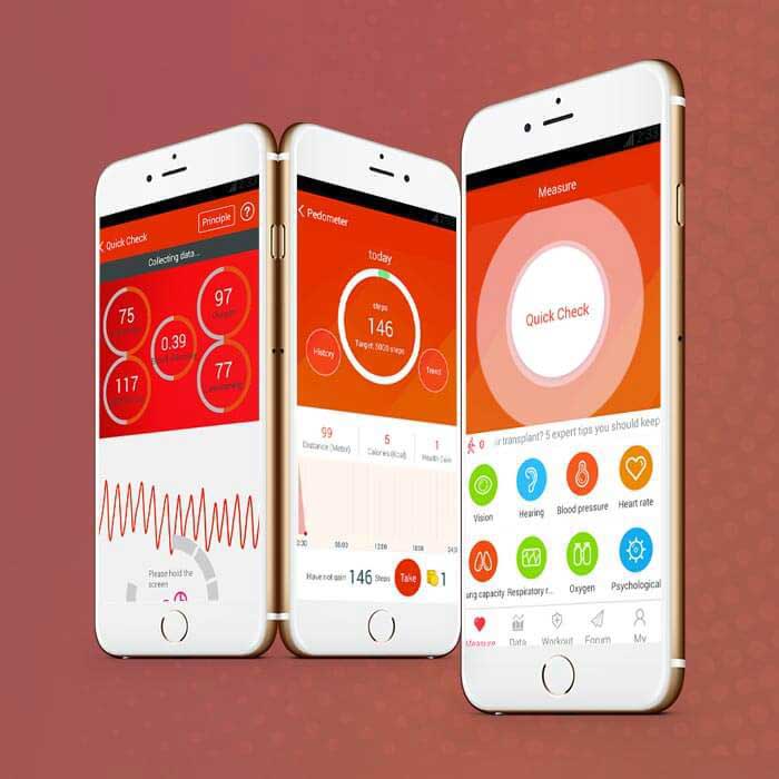 iCare Health iPhone application